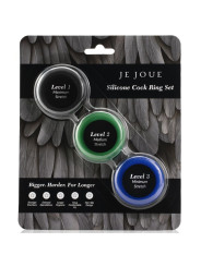 JE JOUE - SILICONE SET ANILLOS PENE DE SILICONA