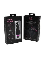 Vibrador clásico Dream Toys Sex Room Raunchy Kit Negro