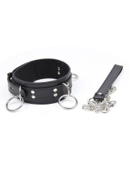OHMAMA FETISH - COLLAR SUMISION CON 3 ANILLAS
