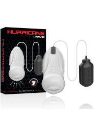 Caja del Jamyjob Hurricane junto a la funda de TPE y su unidad de control de tres botones