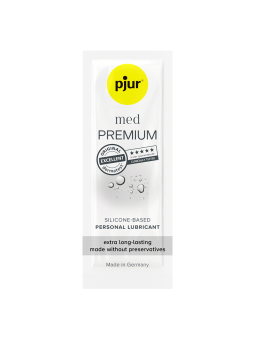 pjur Med: monodosis de lubricante de silicona 1,5 ml