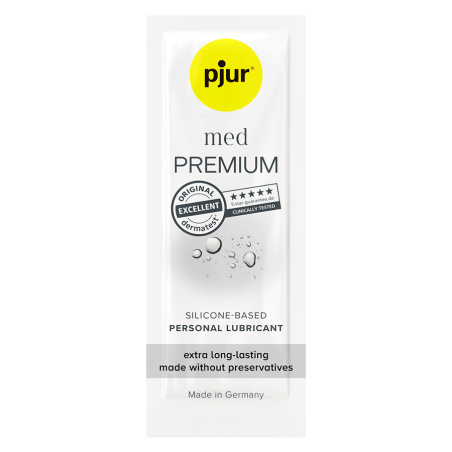 pjur Med: monodosis de lubricante de silicona 1,5 ml