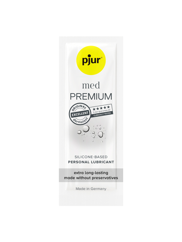 pjur Med: monodosis de lubricante de silicona 1,5 ml