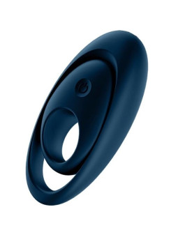 SATISFYER - GLORIOUS DUO ANILLO VIBRADOR AZUL
