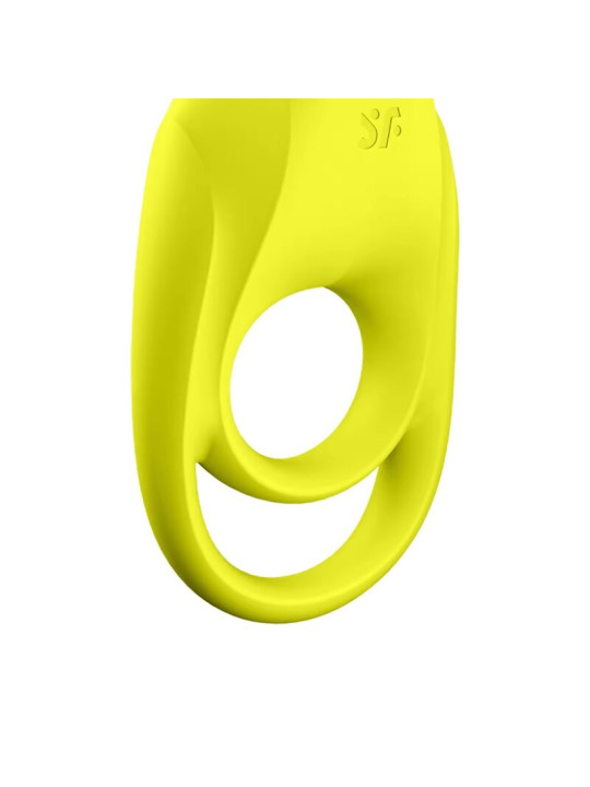 SATISFYER - SPECTACULAR DUO ANILLO VIBRADOR AMARILLO
