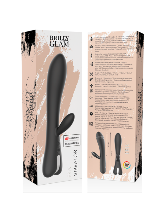 BRILLY GLAM - ERIK VIBRADOR + MANDO CONTROL REMOTO WATCHME