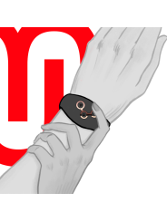 WATCHME - RELOJ CONTROL REMOTO WIRELESS TECHNOLOGY AZABACHE Y COBRE