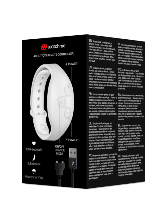 WATCHME - RELOJ CONTROL REMOTO WIRELESS TECHNOLOGY AZABACHE Y COBRE
