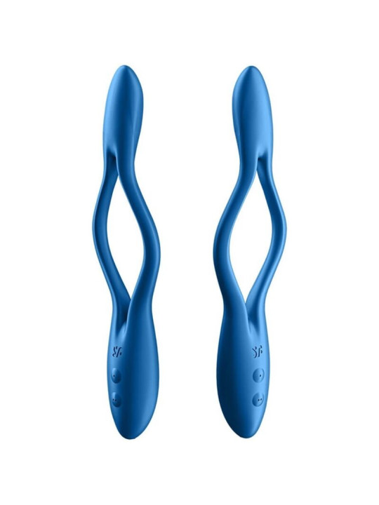 SATISFYER - ELASTIC GAME MULTI VIBRADOR AZUL