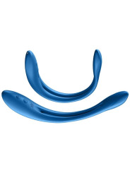 SATISFYER - ELASTIC GAME MULTI VIBRADOR AZUL