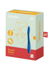 SATISFYER - ELASTIC GAME MULTI VIBRADOR AZUL
