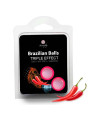 SECRETPLAY - SET 2 BRAZILIAN BALLS TRIPLE EFECTO