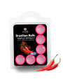 SECRETPLAY - SET 6 BRAZILIAN BALLS TRIPLE EFECTO