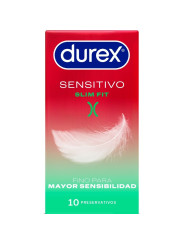 DUREX - SENSITIVO SLIM FIT 10 UNIDADES