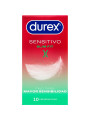 DUREX - SENSITIVO SLIM FIT 10 UNIDADES