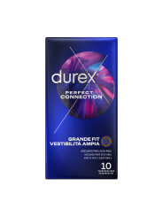 DUREX - PERFECT CONNECTION EXTRA LUBRICACION SILICONA 10 UNIDADES