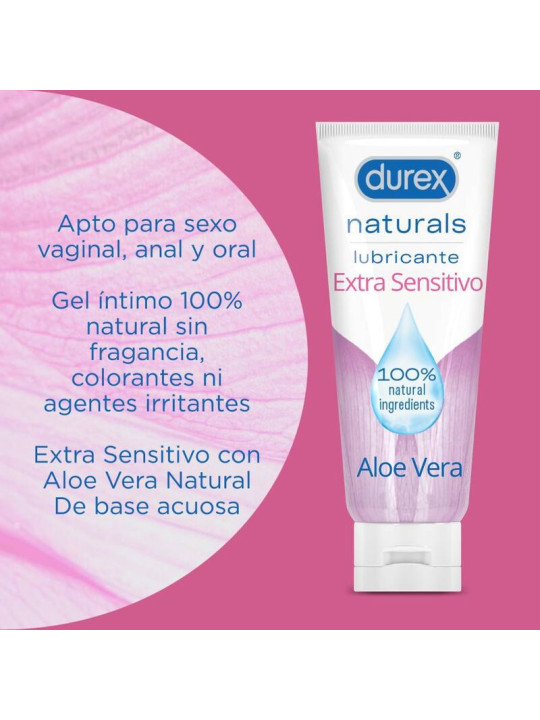 DUREX - NATURALS LUBRICANTE EXTRA SENSITIVO 100 ML