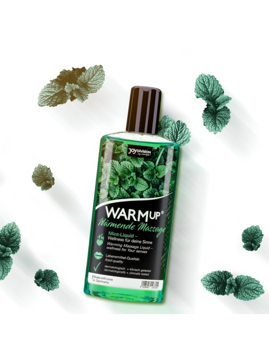 JOYDIVISION - WARMUP GEL MASAJE EFECTO CALOR MENTA 150 ML