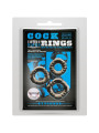 BAILE - COCK RINGS YVONNE SET 3 ANILLOS PENE