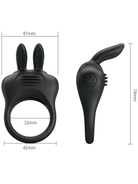 PRETTY LOVE - DAVION ANILLO VIBRADOR RABBIT