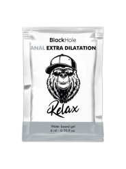 BLACK HOLE - GEL BASE AGUA DILATACIÓN ANAL 6 ML MONODOSIS