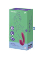 SATISFYER - SUNRAY ESTIMULADOR Y VIBRADOR APP ROJO
