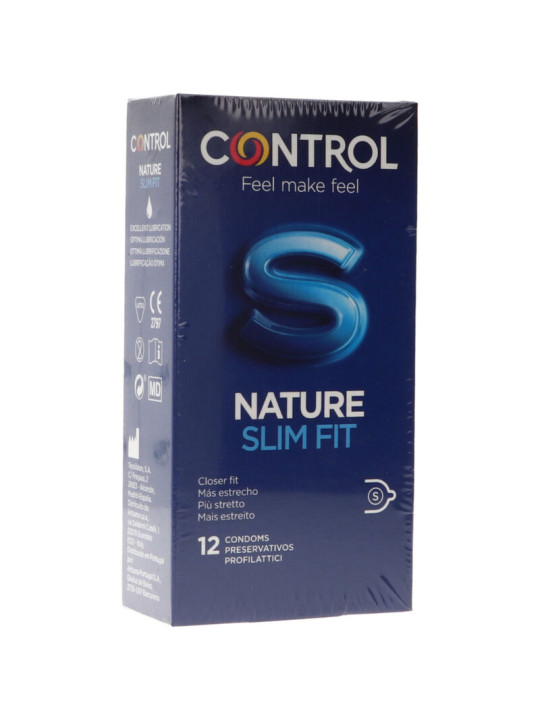 CONTROL - NATURE SLIM FIT 12 UNIDADES