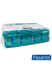 PASANTE - PRESERVATIVOS SABORES TROPICAL BOLSA 144 UNIDADES