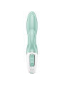 SATISFYER - AIR PUMP BUNNY 5+ VIBRADOR RABBIT INFLABLE APP VERDE