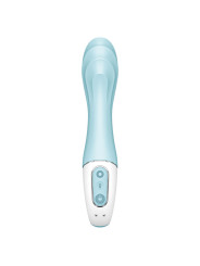 SATISFYER - AIR PUMP VIBRATOR 5+ VIBRADOR PUNTO G INFLABLE APP AZUL