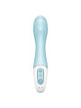 SATISFYER - AIR PUMP VIBRATOR 5+ VIBRADOR PUNTO G INFLABLE APP AZUL