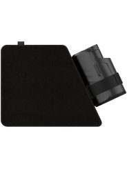 Vista superior de la almohada Kiiroo Keon con funda de tacto terciopelo y correa elástica