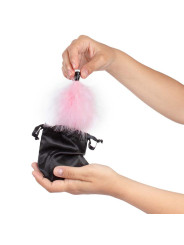 SECRETPLAY - GOLDEN LIGHT KIT POLVOS COMESTIBLES Y PLUMA FRESAS & CAVA