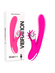 DIVERSIA - BUNNY VIBRATING 24 CM