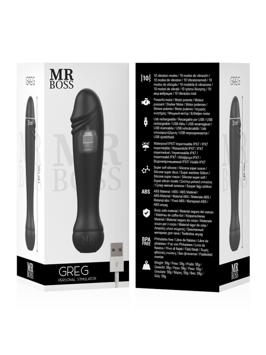 MR BOSS - GREG PERSONAL STIMULATOR