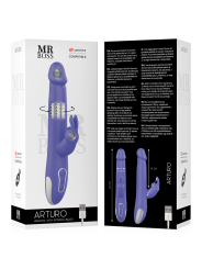 MR BOSS - ARTURO VIBRATOR & ROTATOR + MANDO CONTROL REMOTO WATCHME
