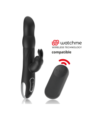 BRILLY GLAM - MOEBIUS RABBIT VIBRATOR & ROTATOR + MANDO CONTROL REMOTO WATCHME
