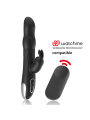 BRILLY GLAM - MOEBIUS RABBIT VIBRATOR & ROTATOR + MANDO CONTROL REMOTO WATCHME
