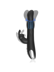 BRILLY GLAM - MOEBIUS RABBIT VIBRATOR & ROTATOR + MANDO CONTROL REMOTO WATCHME