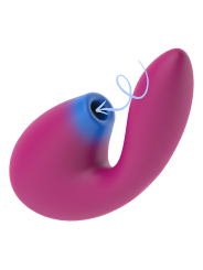 COVERME - CLITORAL SUCCIONADOR & VIBRADOR POTENTE G-SPOT RUSH