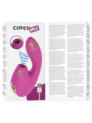 COVERME - CLITORAL SUCCIONADOR & VIBRADOR POTENTE G-SPOT RUSH