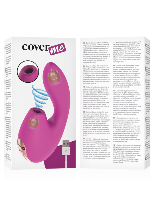 COVERME - CLITORAL SUCCIONADOR & VIBRADOR POTENTE G-SPOT RUSH