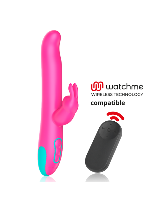 HAPPY LOKY - PLUTO RABBIT VIBRATOR & ROTATOR + MANDO CONTROL REMOTO WATCHME