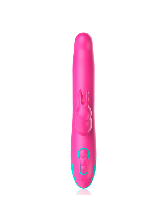 HAPPY LOKY - PLUTO RABBIT VIBRATOR & ROTATOR + MANDO CONTROL REMOTO WATCHME