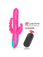 HAPPY LOKY - DONALD TRIPLE ESTIMULACIÓN: ANAL, PUNTO G & CLÍTORIS + MANDO CONTROL REMOTO WATCHME