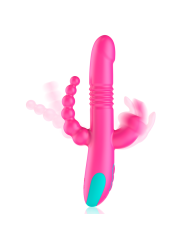HAPPY LOKY - DONALD TRIPLE ESTIMULACIÓN: ANAL, PUNTO G & CLÍTORIS + MANDO CONTROL REMOTO WATCHME