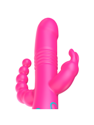 HAPPY LOKY - DONALD TRIPLE ESTIMULACIÓN: ANAL, PUNTO G & CLÍTORIS + MANDO CONTROL REMOTO WATCHME