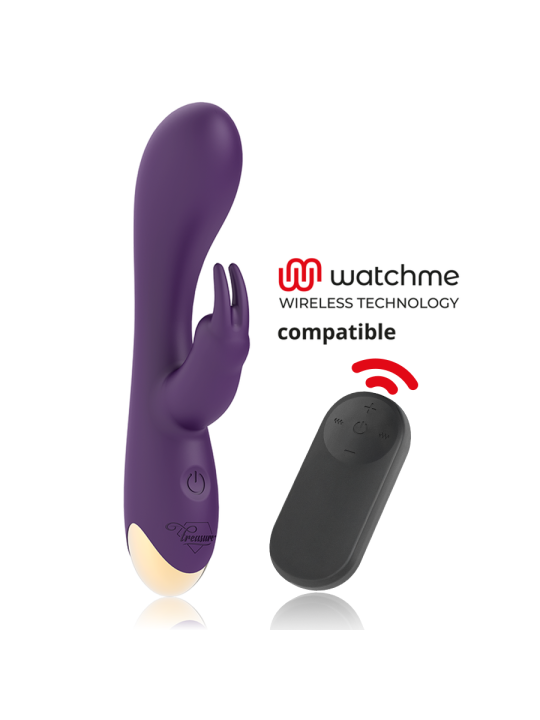 TREASURE - LAURENCE RABBIT VIBRADOR + MANDO CONTROL REMOTO WATCHME