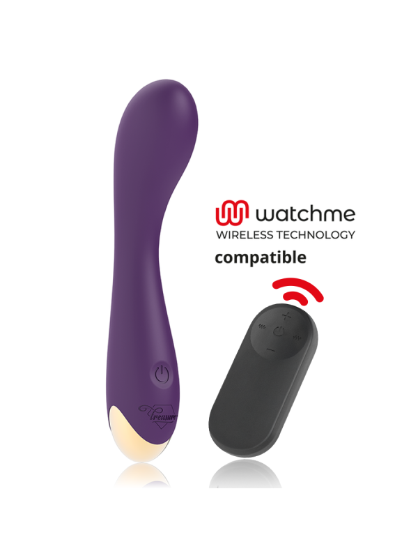 TREASURE - HANSEL G-SPOT VIBRADOR + MANDO CONTROL REMOTO WATCHME