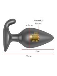 ONINDER - RIO PLUG ANAL VIBRADOR NEGRO - APP GRATUITA